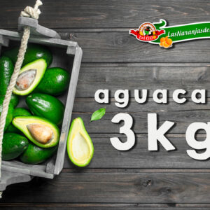 CAJA AGUACATES Liso 3KG